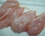 鶏むね肉のオリーブオイルソテー♪作り方1写真