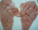 鶏むね肉のオリーブオイルソテー♪作り方2写真
