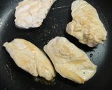 鶏むね肉のオリーブオイルソテー♪作り方4写真