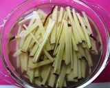 さつまいもの細切りてんぷら　さくっさく作り方1写真