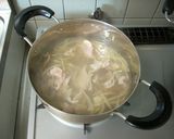 生姜たっぷり　豚ごぼうそば　作り方2写真