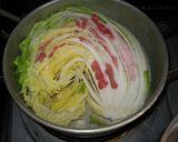 簡単☆白菜と豚肉の重ね蒸し☆作り方3写真
