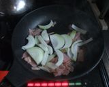 温泉たまごdeカルボナーラ風☆スープスパ作り方3写真