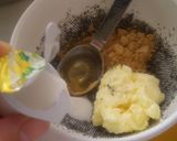 パンに✰危険なきな粉ごまマーガリン作り方2写真