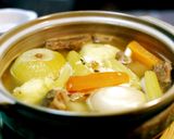 土鍋でじんわり。かたまり肉の本格ポトフ作り方6写真