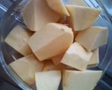 さつまいもあんin抹茶食パン作り方4写真