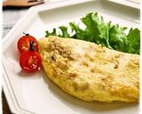 ＊ひき肉とチーズのオムレツ＊作り方5写真