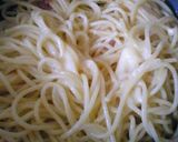 チーズと卵で簡単濃厚カルボナーラ作り方4写真