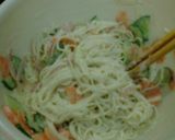10分で副菜⑥そうめんマヨサラダ作り方4写真