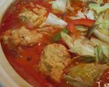 鶏団子のトマト鍋作り方4写真
