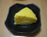 半分食べちゃった!?炊飯器で人参蒸しパン作り方2写真