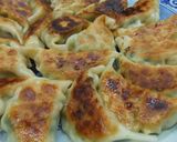 鶏白菜鍋貼(餃子)作り方7写真