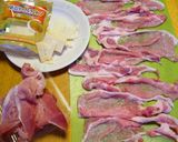 豚肉で☆ミラノ風カツレツ☆作り方1写真