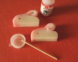 かまぼこ＊うさぎ♥作り方4写真