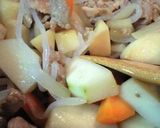 (・_・)......ン?! 肉じゃが作り方3写真