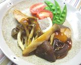 鮭のムニエル☆きのこのレモン醤油ソース作り方11写真