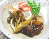 鮭のムニエル☆きのこのレモン醤油ソース作り方11写真