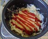 野菜とソーセージのおかずケーキ作り方5写真