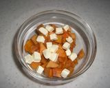 秋味★柿クリチトースト♪作り方1写真