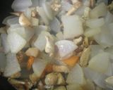 とり肉と大根の炒め煮作り方4写真