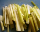 セロリのツナごま作り方1写真