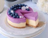 🫐ブルーベリーチーズケーキ作り方15写真