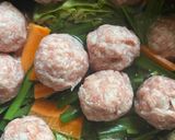超簡単☆炊飯器で中華風肉だんごスープ♪♪作り方2写真