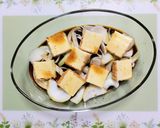 簡単夕飯レンジ味しみ柔らか豚肉小松菜厚揚げ肉豆腐作り方5写真