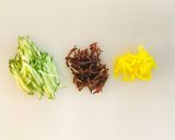 甘辛厚揚げと2種のタレで楽しむ冷やし中華作り方2写真