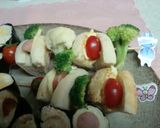 パン海苔巻き＆ＢＢＱ風！作り方3写真