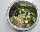 塩昆布とめかぶの和え物作り方2写真