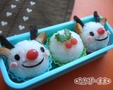 キャラ弁 クリスマス トナカイ作り方10写真