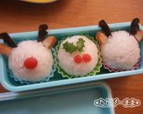 キャラ弁 クリスマス トナカイ作り方8写真