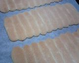 ビスキュイ生地で文字とバースデーケーキ♪作り方10写真