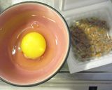 簡単朝ごはん☆ふんわり玉子の納豆ご飯作り方1写真