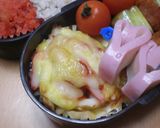 ちくわとカニカマのじゃこチーズ焼き作り方6写真