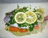フライパンで簡単豪華な蒸し鯛作り方4写真