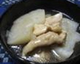 大根鶏肉の煮物❤とろり〰んと美味しいよ❤作り方9写真