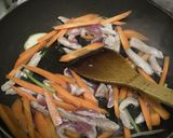 秋の野菜たっぷり♪ほっくりきんぴら作り方3写真