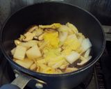 白菜と椎茸の醤油あんかけ作り方3写真