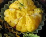 お弁当に✿コーンとチーズの卵焼き☆茶巾風作り方11写真