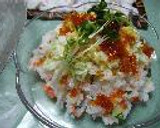 スモークサーモンの爽やかちらし寿司作り方4写真