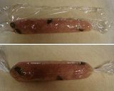 ラップで作るチキンソーセージ作り方4写真