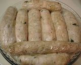 ラップで作るチキンソーセージ作り方6写真