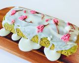よもぎと桜のパウンドケーキ 米粉で作り方4写真