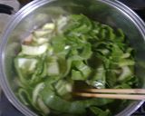 ♪　～ベーコンと青菜のスープ～　♪青梗菜作り方3写真