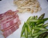 ベーコンとアスパラのパングラタン作り方3写真