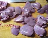【鶏もつ煮】甘辛レバー煮嫌いかい？処理付作り方7写真