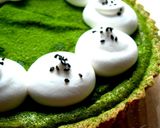 *抹茶チーズケーキ on 緑茶タルト*作り方11写真