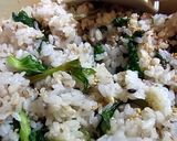 セロリの葉大量消費!ンまい、簡単おにぎり作り方3写真